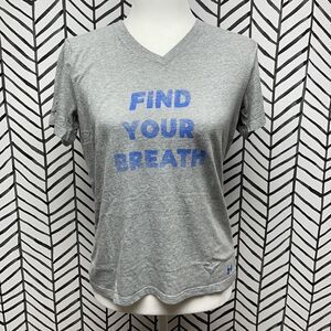 Under Armor "Find Your Breath" V-Neck Tee